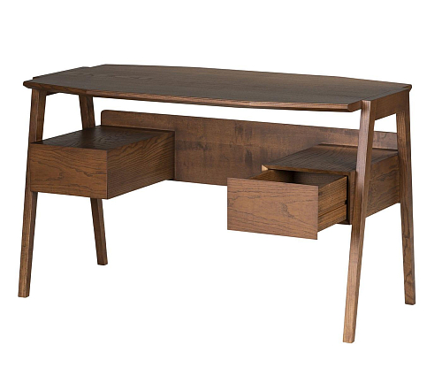 Eugenio Natural Walnut Handcrafted Writing Desk