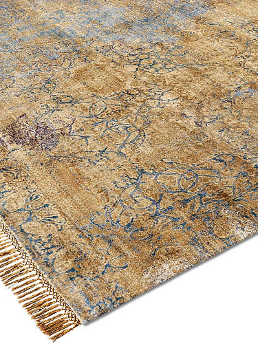 Ferahan Splash Hand-Woven Exquisite Rug