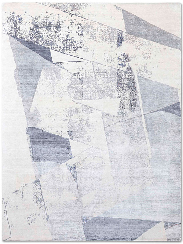 Original Grey Hand-Woven Exquisite Rug