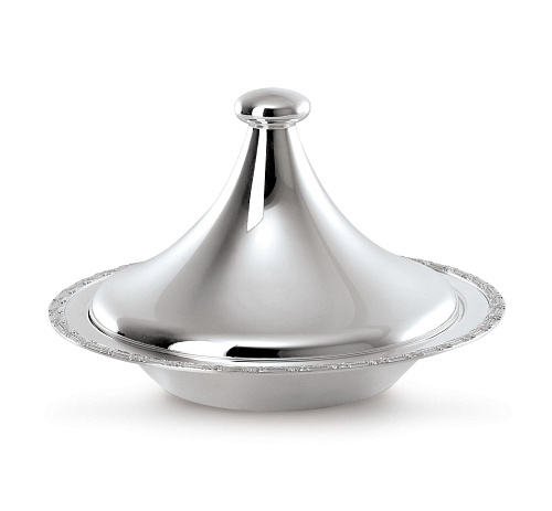 Silver-Plated Tagine