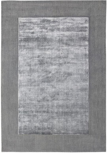 Border Grey Hand-Loomed Rug
