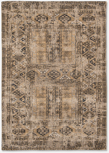 Vintage Belgian Brown Rug