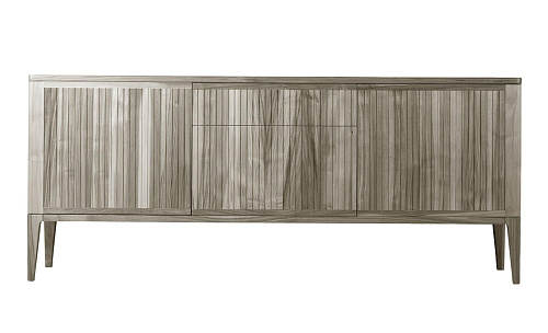 Eleva Three-Doors Grey Modern Sideboard