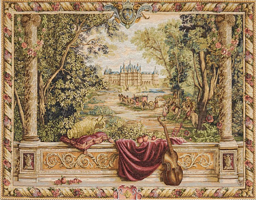 Greenery at the Castle French Tapestry