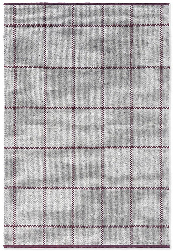Artisan Texture Check Ash/Stone Rug