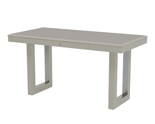 Gray Wooden Italian Writing Desk