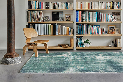Abyssal Deep Blue Rug