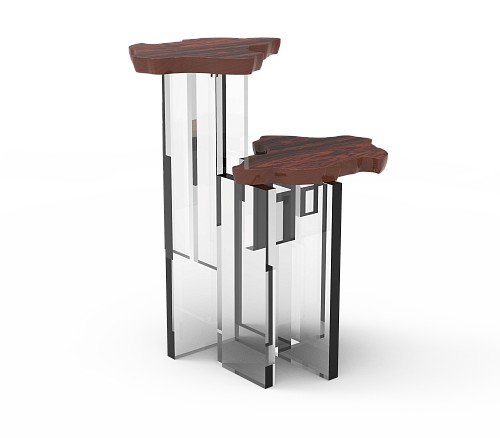 Palisander Designer Side Table