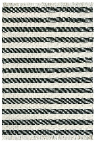 Flat Woven Striped Rug