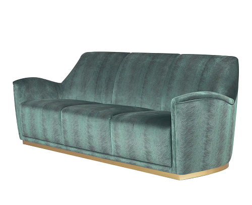 Jacob Teal 3-Seater Italian Sofa