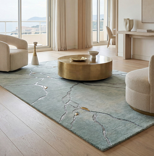 Dusty Field Artisan Rug