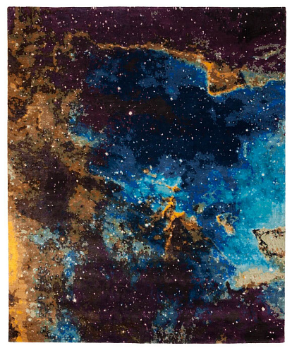Hand-woven Space Luxury Rug