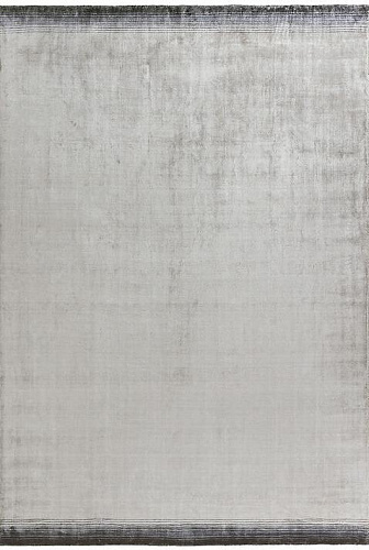 Viscose Silver Luxury Rug