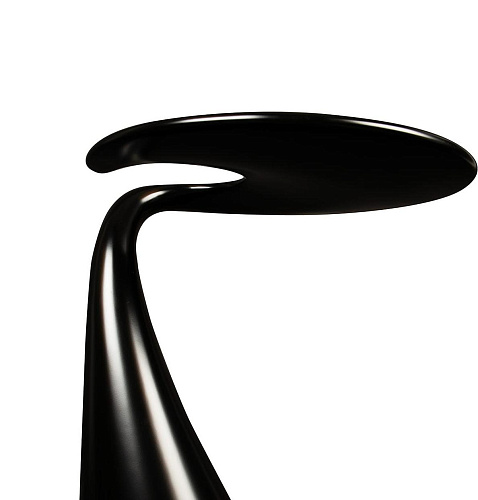 Milano Black Italian Side Table