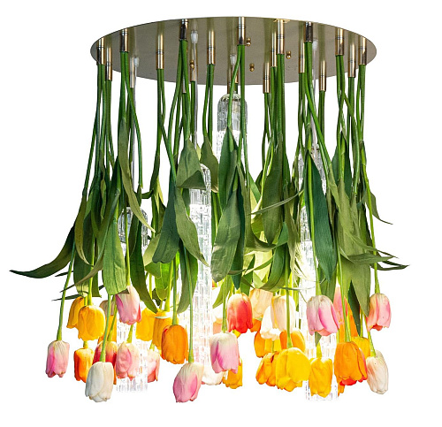 Tulip Round Ceiling Chandelier