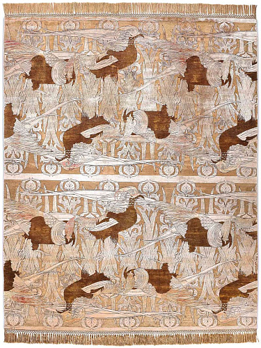 Pearl Hand-Woven Exquisite Rug
