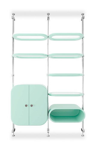Verona Green Bookcase