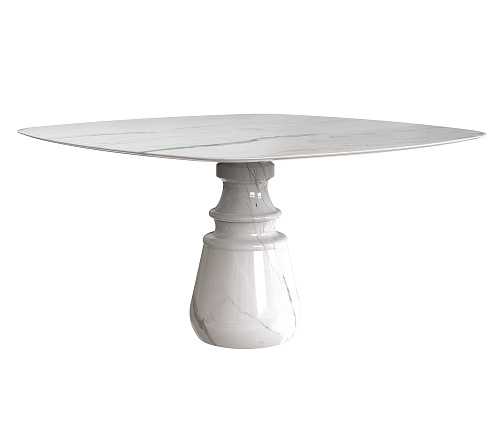 Obsidian Square Estremoz Luxe Dining Table