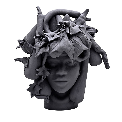 Slate Grey Moor's Head Artwork