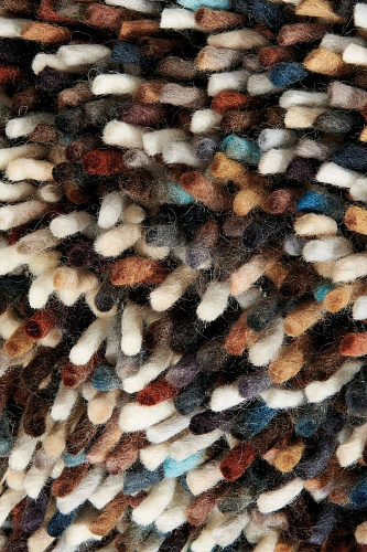 Dark Grey Shag Rug