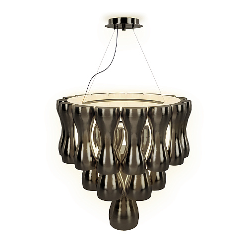 Regal Crown Chandelier Suspension Lamp