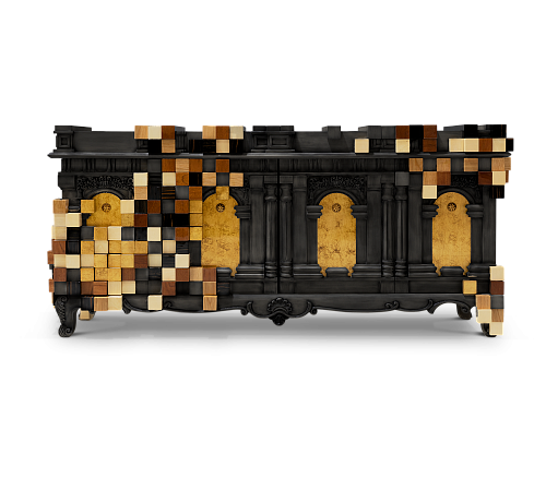Trafalgar Black Classic Sideboard