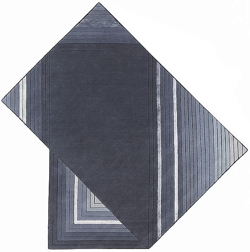 Geometric Wool / Viscose Luxury Rug