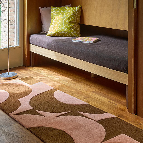 Flower Pink / Terracotta Rug