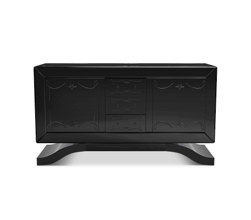 Cosmopolitan Black Elite Sideboard