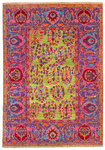 Hand-Knotted Luxury Designer Rug