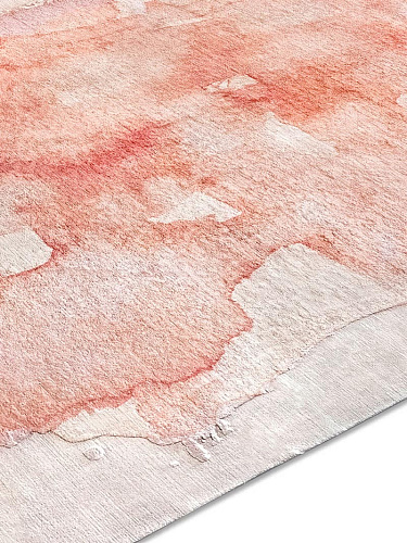 Mono Rose Luxury Hand-Woven Rug