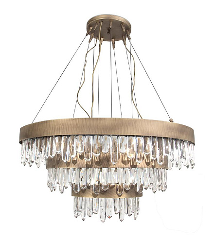 Brass Falls Cascade Chandelier