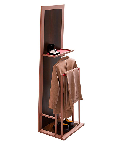 Full-Length Mirror Valet Stand