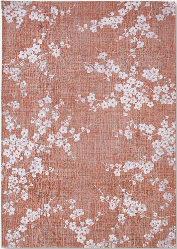Copper Pink Flatweave Rug