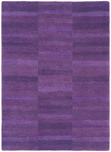 Hand-woven Purple Line Luxury Rug