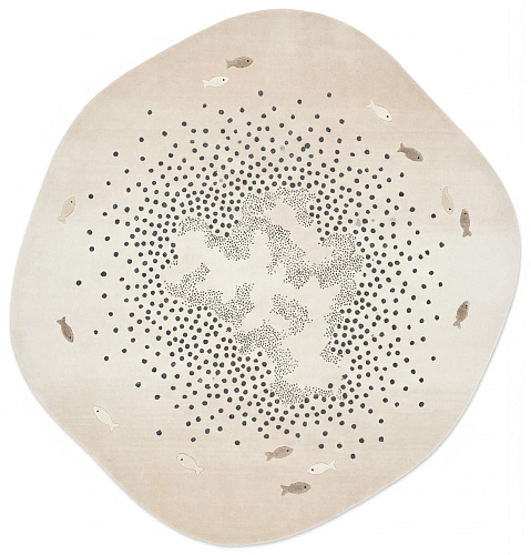 Ivory Halo Handmade Rug