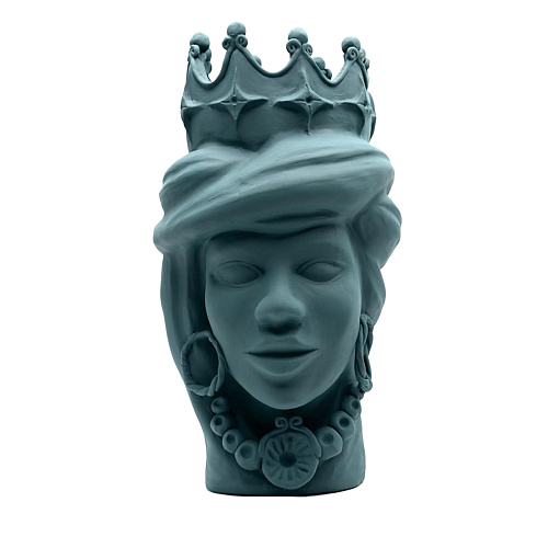 Artisan Moor's Head Sculpture
