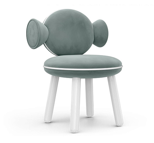 Lollipop Blue Soft Kids Chair