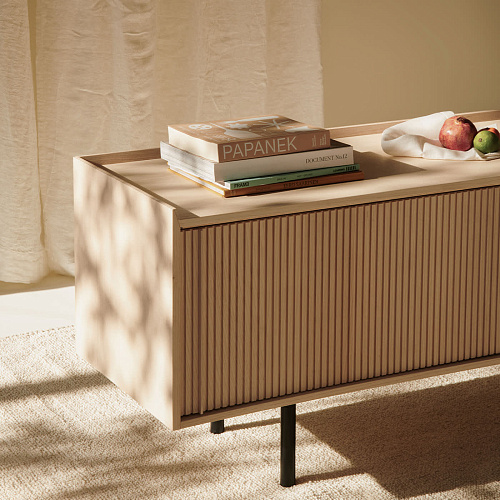 Sipario Three-Doors Handcrafted Sideboard