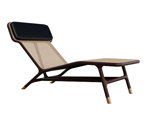 Joyce Dark Italian Chaise Longue