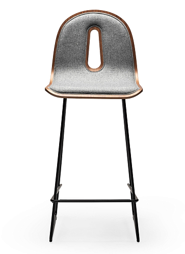 Gotham Woody Grey Bar Stool