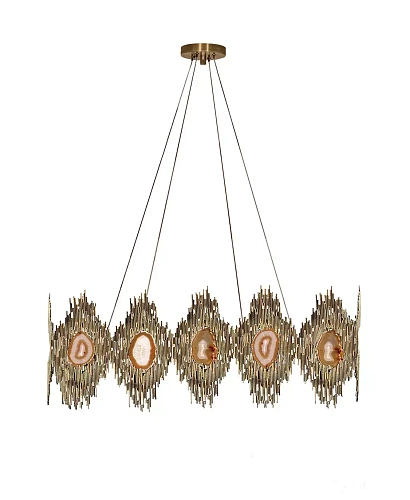 Vivara Rectangular Luxe Chandelier