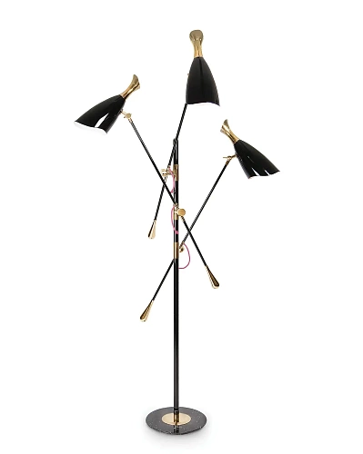 Count Black Floor Lamp