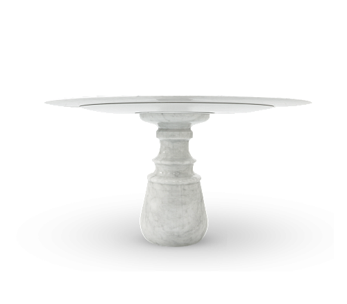 Round Estremoz Luxe Dining Table