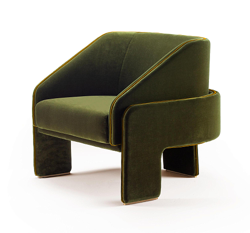 L'Unité Green Armchair