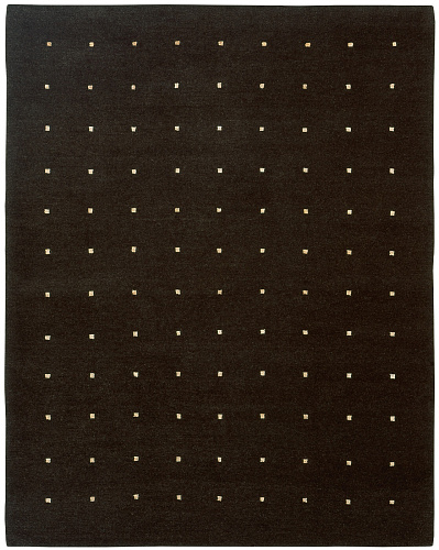 Symbol Black Luxury Hand-woven Rug