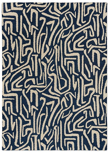 Harmony Blue Outdoor Rug