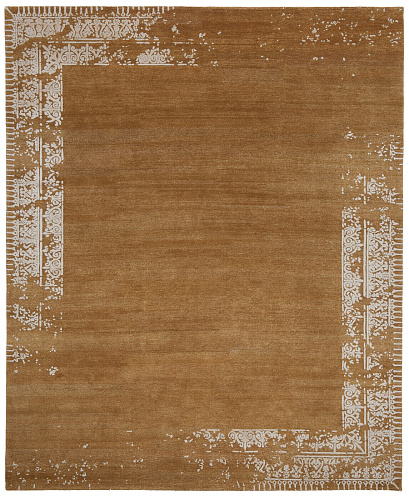 Hand-woven Luxury Rug Ferrara Brown