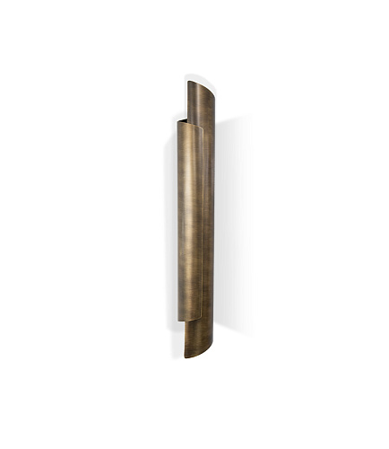 Aged Brass Grande Wall Light