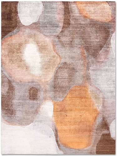 Copper Mauve Luxury Handwoven Rug